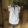 Blush Ruffled Boho Top