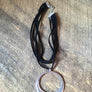 Black Faux Suede Choker