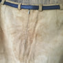 Suede Tan Skirt