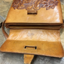 70’s Tooled Leather Handbag