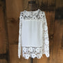 Crochet Lace Bohemian Top