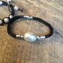 Lot (2) Black White Bracelets
