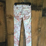 Hudson Skinny Jeans Paint Splatter
