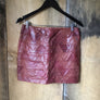 Fossil Leather Skirt