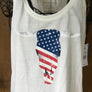 NWT Bullhead Stars & Stripes Top
