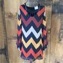 Coveted Clothing Chevron Dress