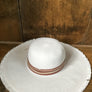 Time and True White Straw Hat