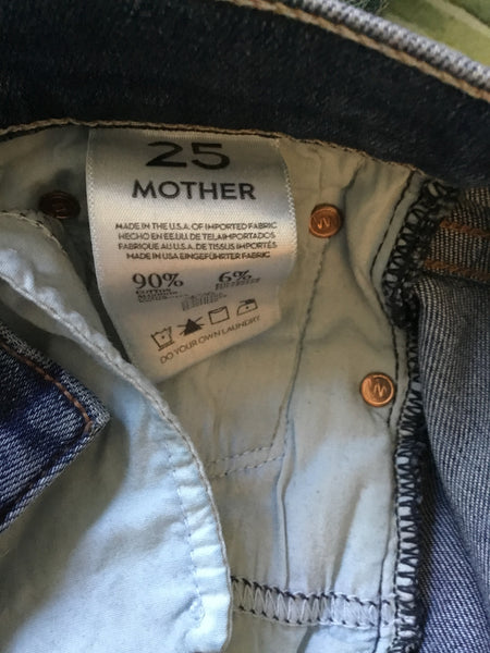 Pre-loved] Mother Denim The Trainer Joggers - Green