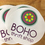 BOHO thrift shop Stickers