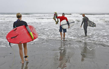 Wreath Laying In The Nantasket Surf Honors Sept. 11 Victims