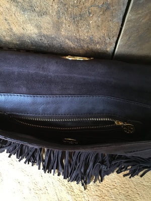 Tory Burch Suede Clutch
