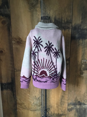 NWT Faherty Palm Tree Sweater