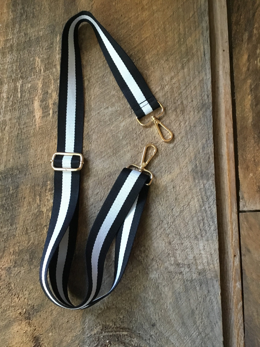 Striped Crossbody Strap