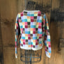 Vintage Y2K Patchwork Sweater