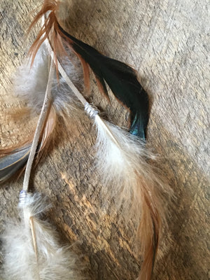 NWOT Feather Hair Clip