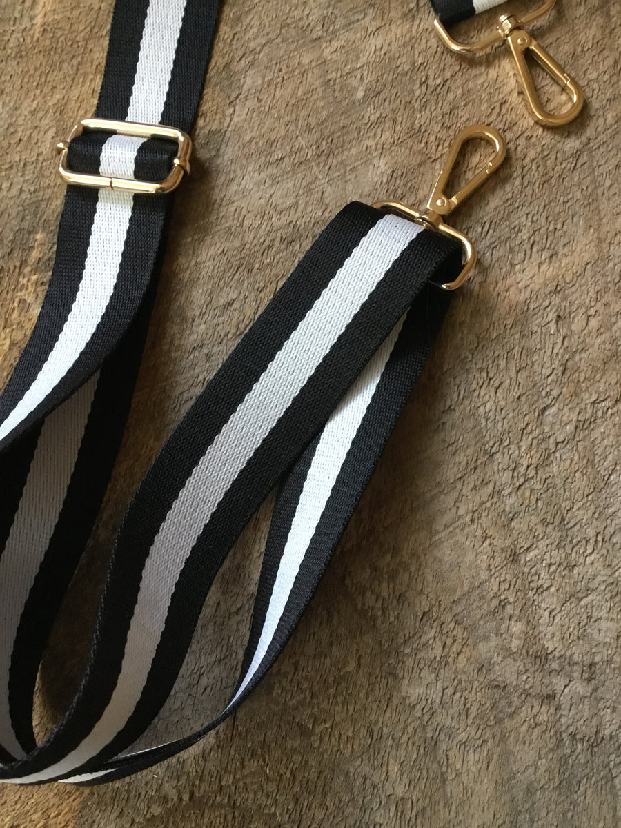 Striped Crossbody Strap