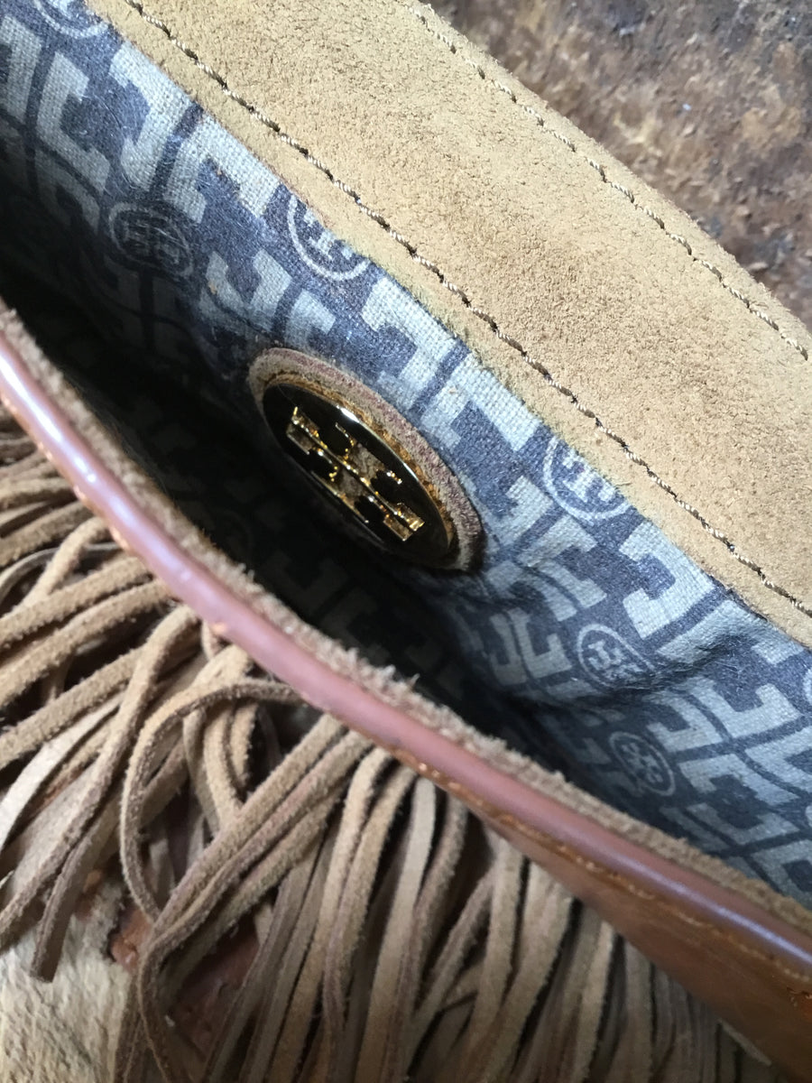 Tory Burch Fringe Clutch