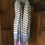 Pink & Blue Stripe Scarf