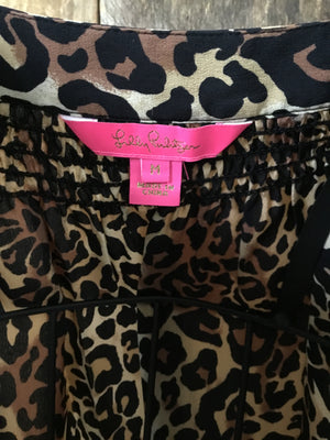 Leopard Blouse