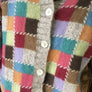 Vintage Y2K Patchwork Sweater