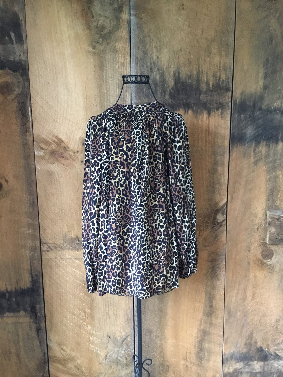 Leopard Blouse
