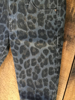 MOTHER Denim Leopard Jeans