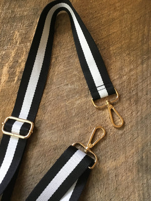 Striped Crossbody Strap