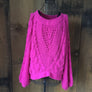 Express Hot Pink Sweater