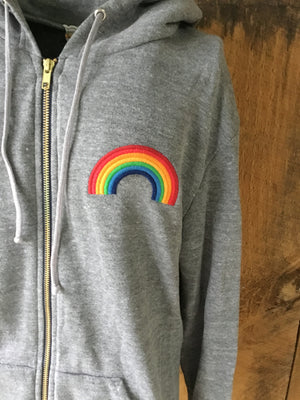 Aviator Nation Rainbow Hoodie