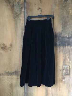 NWT Vintage Dead Stock Velvet Skirt