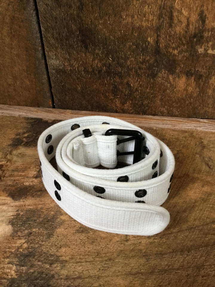 White Web Belt