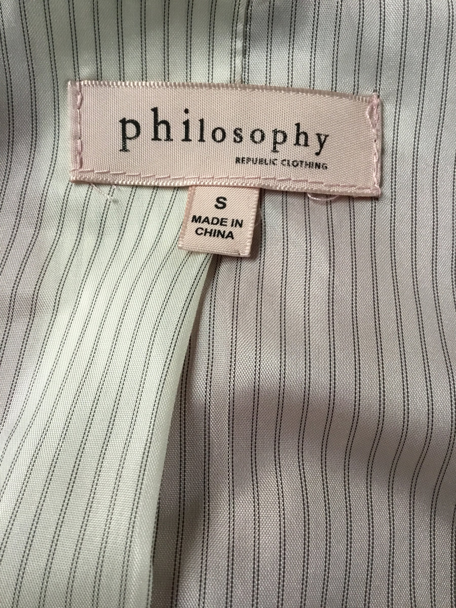 Philosophy Red Blazer