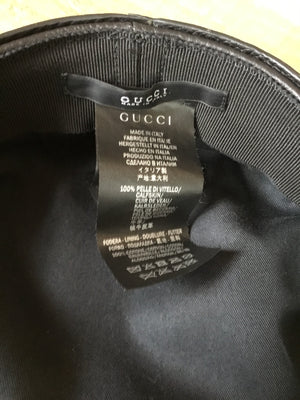 Gucci Studded Leather Hat