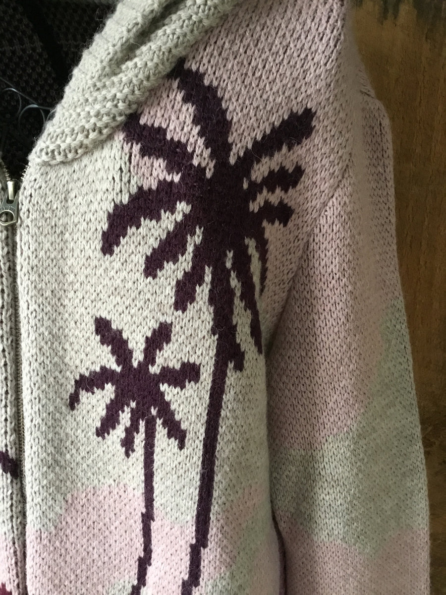 NWT Faherty Palm Tree Sweater