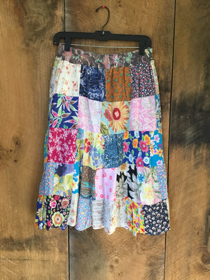Vintage Patchwork Skirt