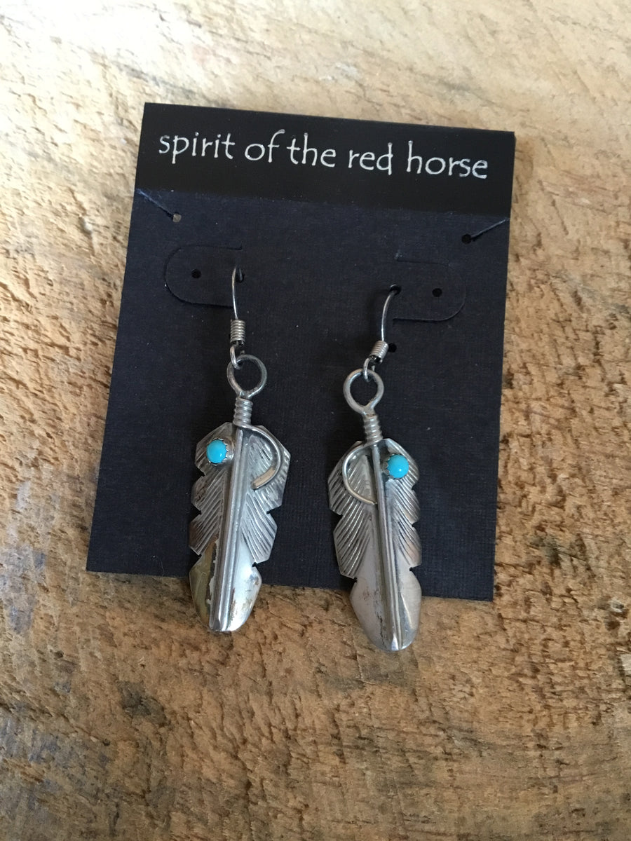 NWT Feather Earrings