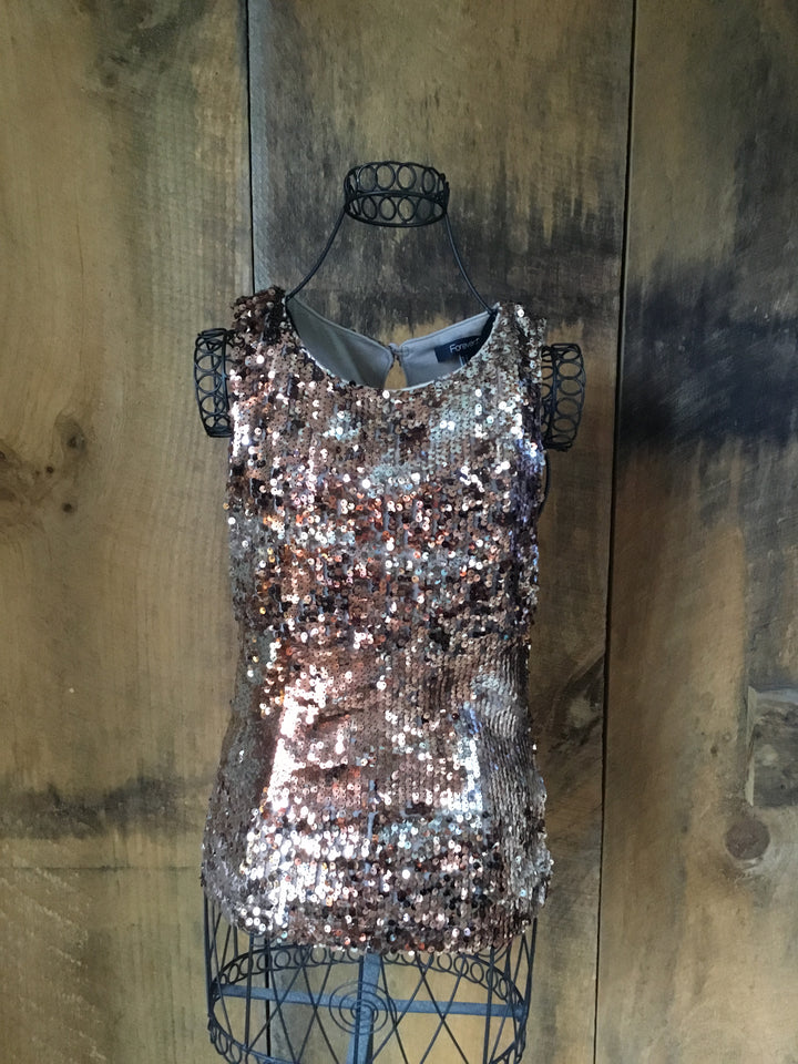 NWT Forever 21 Sequin Tank