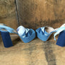 NIB Patchwork Heels