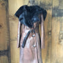 Vintage Faux Fur & Leather Coat