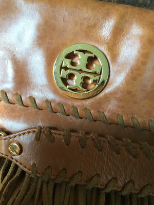 Tory Burch Fringe Clutch