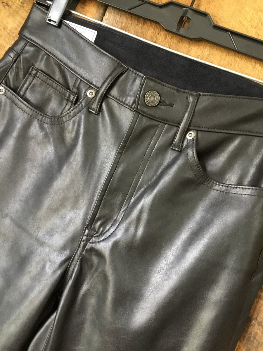 Gap Faux Leather 70’s Flare