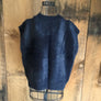 Fuzzy Navy Sweater