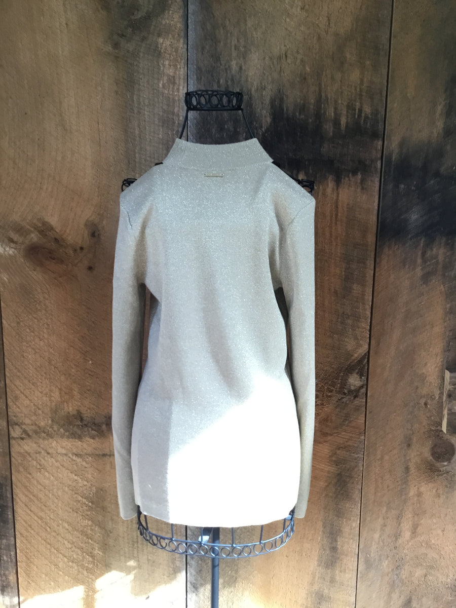 Michael Kors Cold Shoulder Top