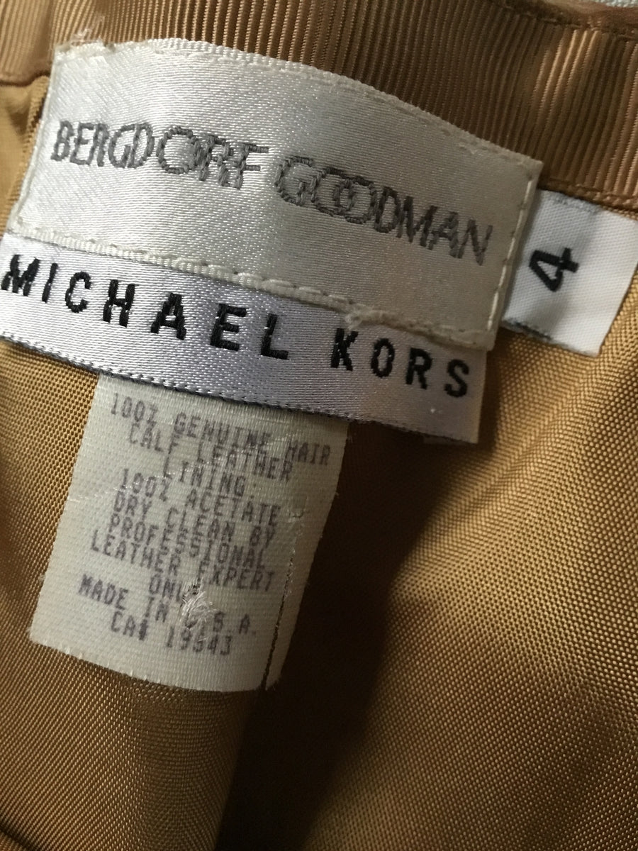 Michael Kors Cowhair Skirt