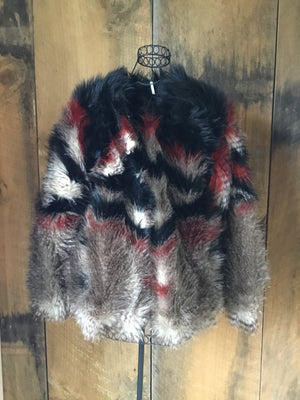 Free People Faux Fur Coat