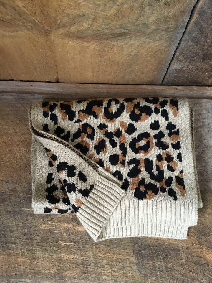 J.Crew Leopard Scarf