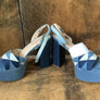NIB Patchwork Heels