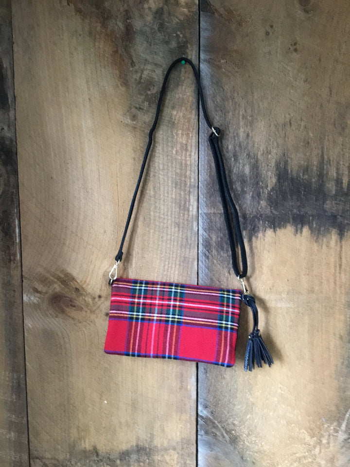 NWOT Stewart Tartan Plaid Crossbody