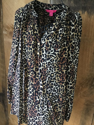 Leopard Blouse