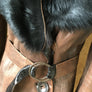 Vintage Faux Fur & Leather Coat